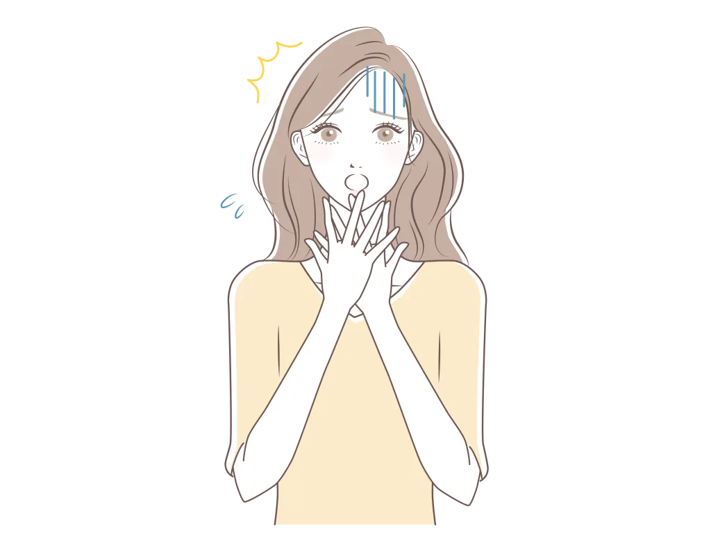 失敗の様子の画像