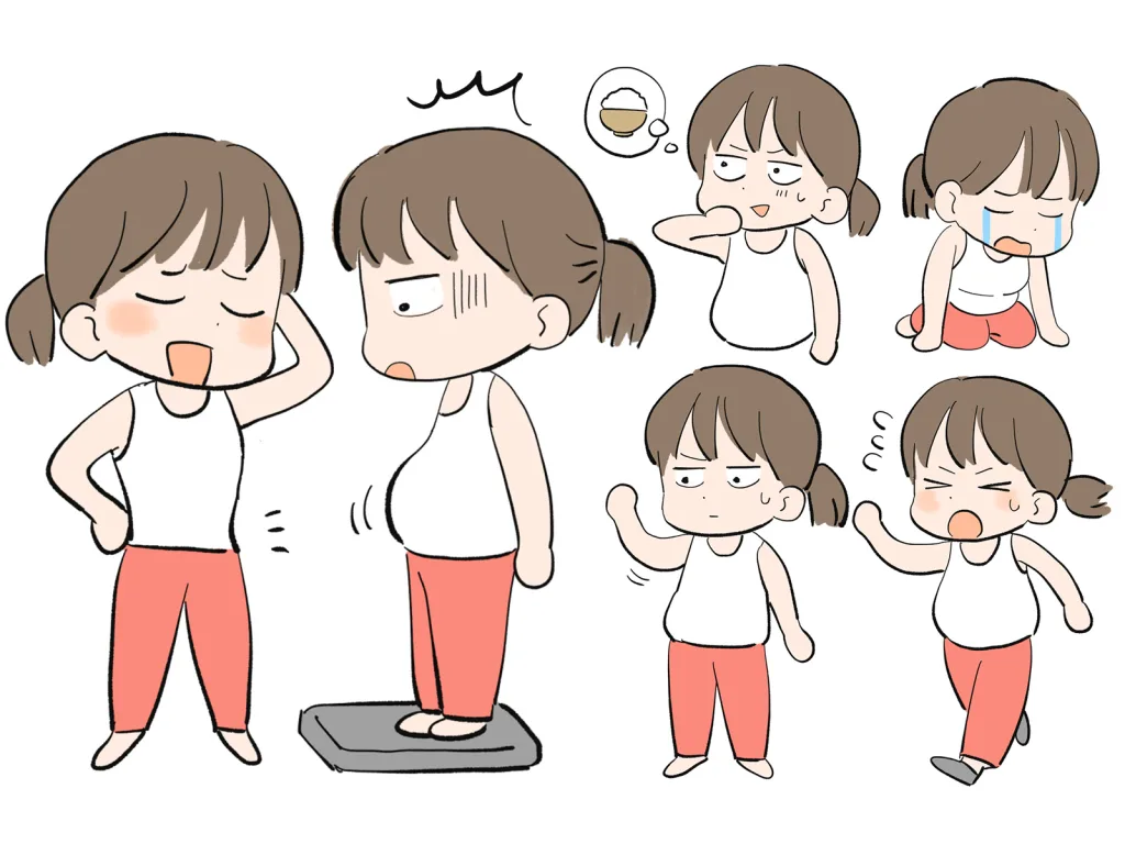 いろんな体型の女性