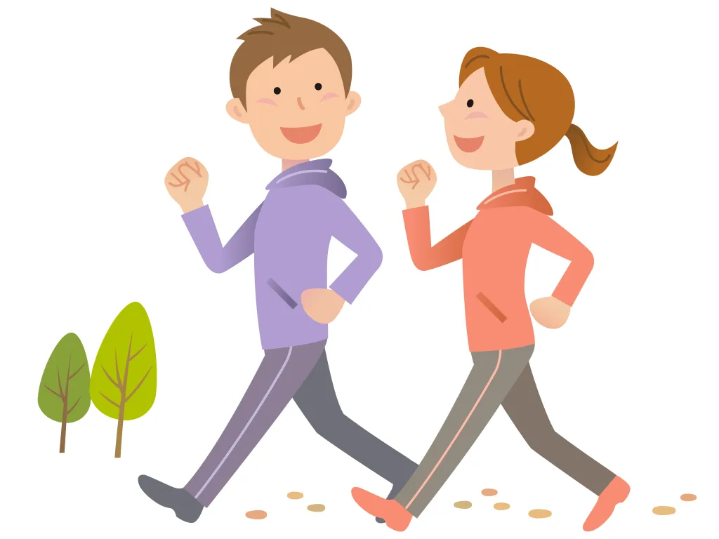 有酸素する男女