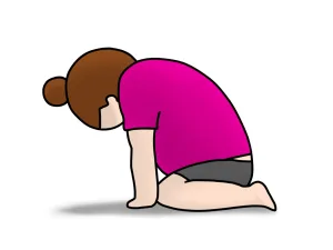 痩せなくて落ち込んでる女性