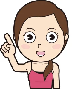 指をさすインストラクター