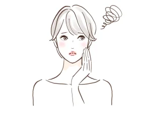 2600449 1 - 表参道・外苑前のセミパーソナルジム|LYRIM表参道・外苑前店 悩んでる女性